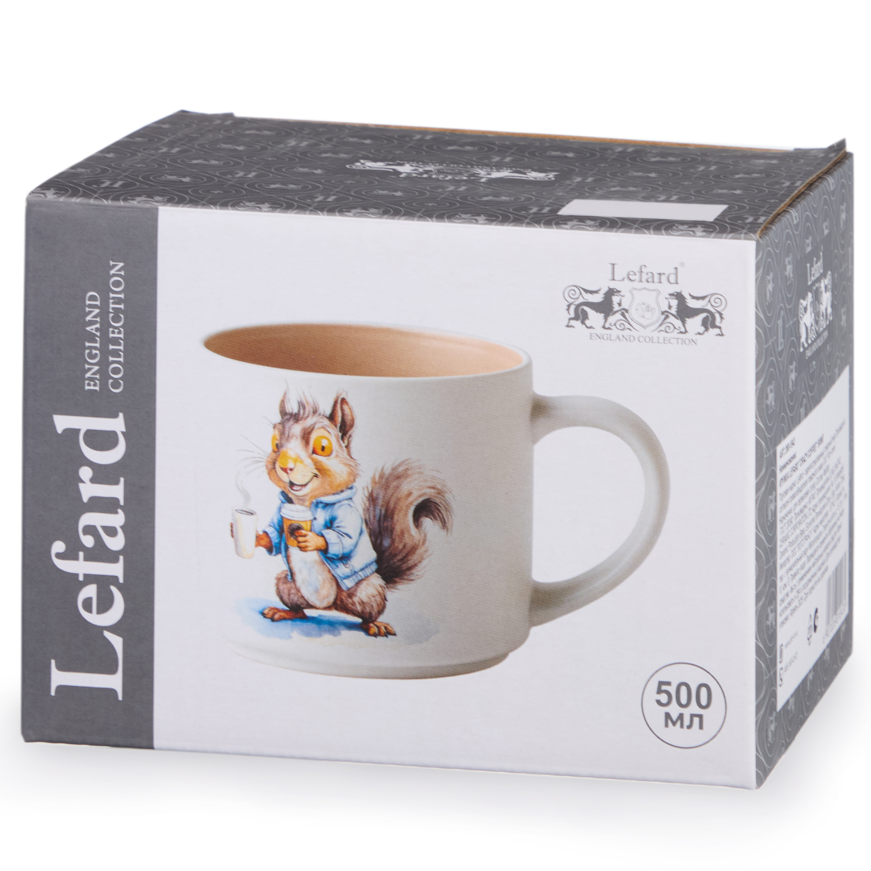 КРУЖКА LEFARD, CRAZY COFFEE, 500МЛ