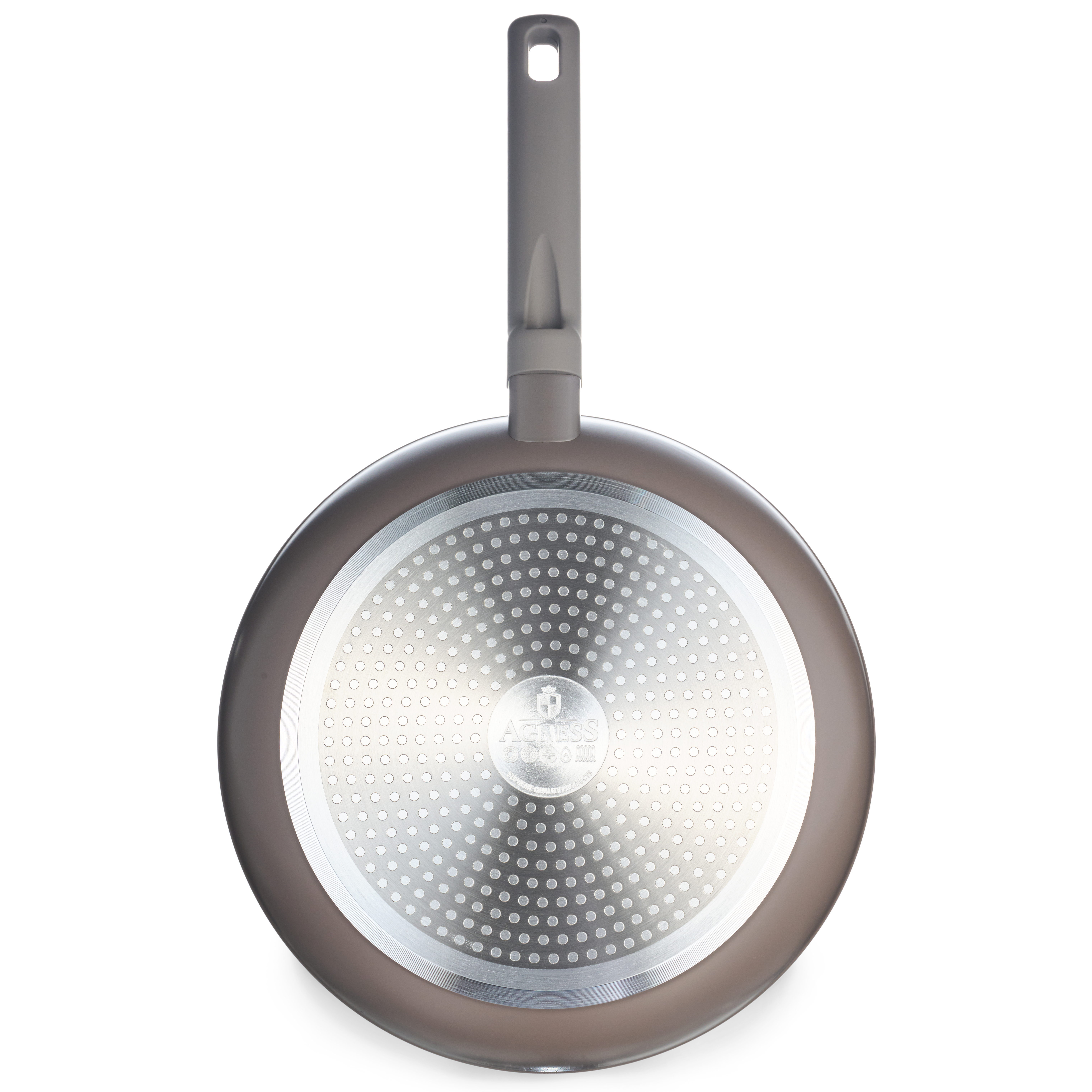 СКОВОРОДА С АНТИПРИГАРНЫМ ПОКРЫТИЕМ PFLUON MARBLE, 28*5,2 СМ