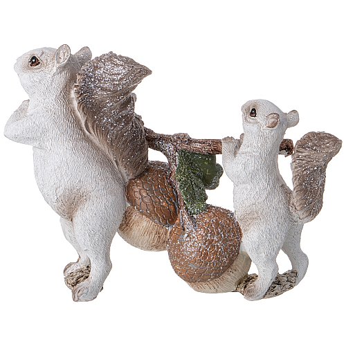 ФИГУРКА, БЕЛКИ, 19*7, 5*14 СМ