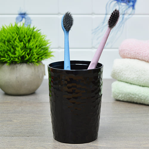 Стаканчик для ванной 350 мл Homver Tule 221304130/01, черный