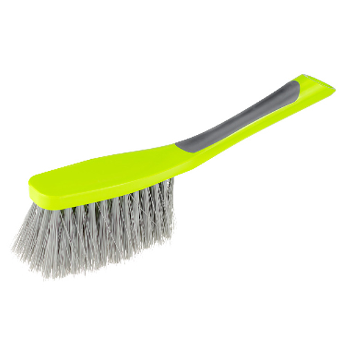 Щетка-сметка, совок с резинкой IDEA ДУЭТ М 5176, салатовый