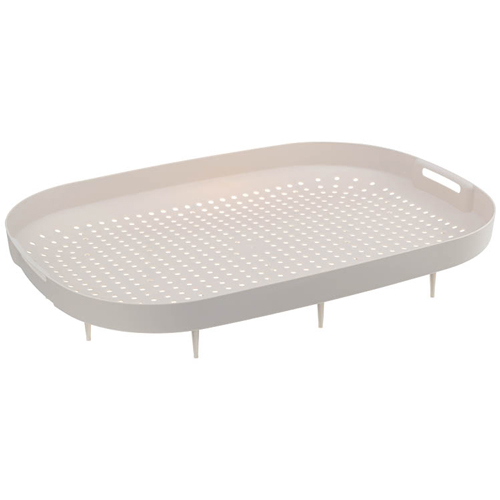 Лоток для кошек с сеткой IDEA ЛЯ-МУРР М 1831, 465х345 мм, капучино