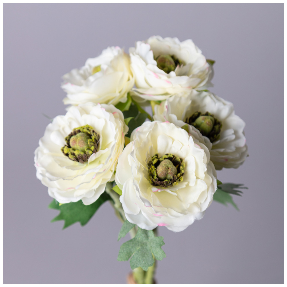 БУКЕТ ИСКУССТВЕННЫХ ЦВЕТОВ, РАНУНКУЛЮС, ВЫСОТА= 31СМ, МАЛ=12ШТ./КОР=72ШТ.