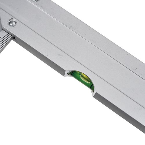 Угольник алюминиевый с уровнем 250мм, 1/10/120