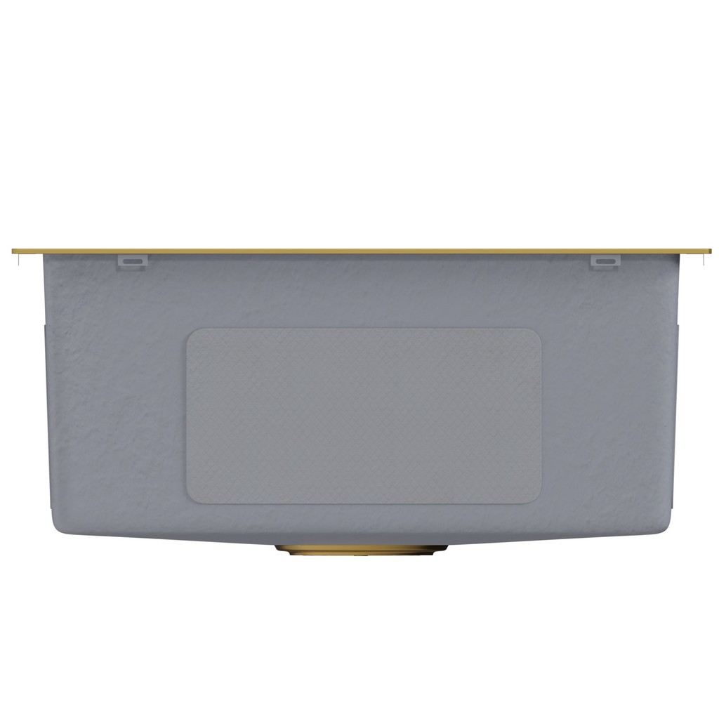 Мойка подст.монтаж 45х42, 3, 0 вып 3 1/2 MIXLINE PRO 20см с сифоном, золото