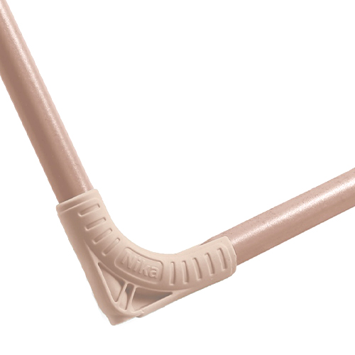 Сушилка для белья напольная скл. , 189х53. 5х114, СБ2/РЗ Розовое золото Ника, 1/6