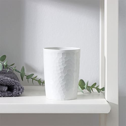 Стаканчик для ванной 350 мл Homver Tule 221304121/03, светло-серый