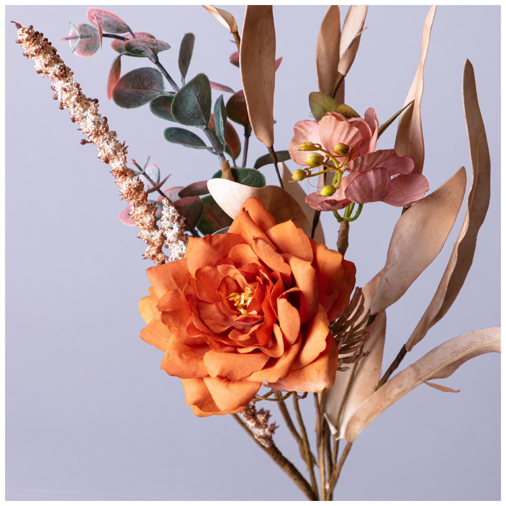 БУКЕТ ИСКУССТВЕННЫХ ЦВЕТОВ ВЫСОТА=43 СМ БЕЗ УПАКОВКИ, МАЛ=12ШТ./КОР=144ШТ.