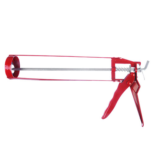 Пистолет для герметика скелетный HEADMAN с мет. фиксаторм 225мм, 1/40