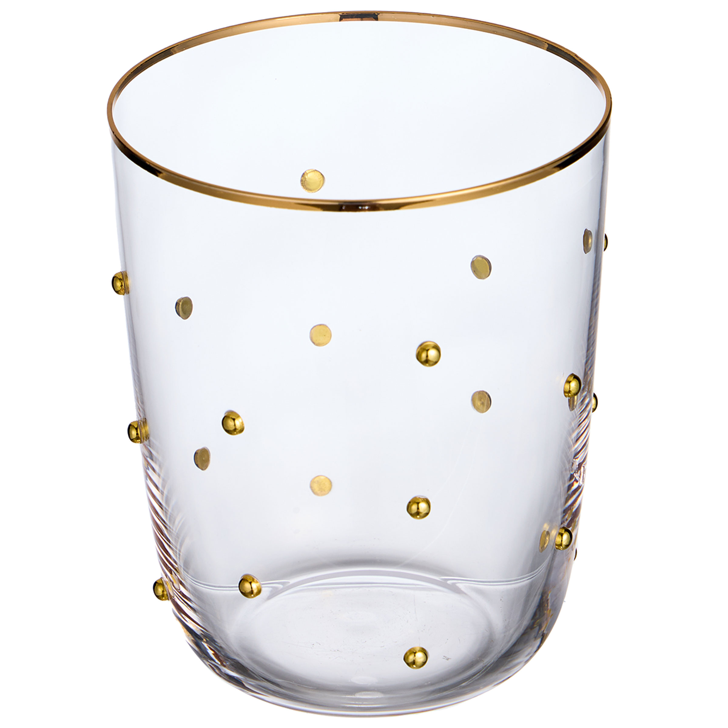 ГРАФИН С КРЫШКОЙ-СТАКАНОМ "GOLDY" 890/330 МЛ