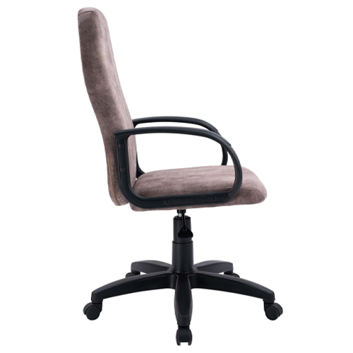 Кресло офисное, компьютерное TRON C1 велюр Standard, 63.5х48х48 см, темно-бежевый