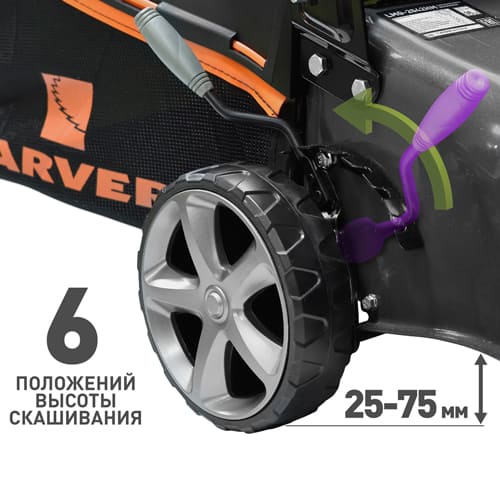 Газонокосилка бензиновая CARVER LMG-2042HM