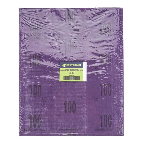 Шлиф шкурка на тканевой основе 230*280 №100, 50уп