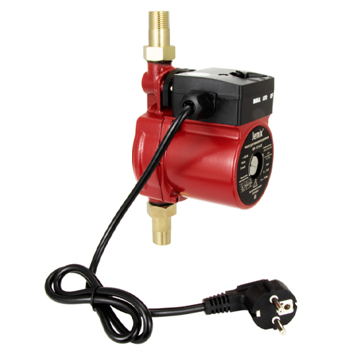 Насос для повышения давления WP-15/9-25/ЦПН-15/9-25 AUTO JEMIX автомат. включение, МОКРЫЙ РОТОР Мощн. 120 Вт. , 1/8