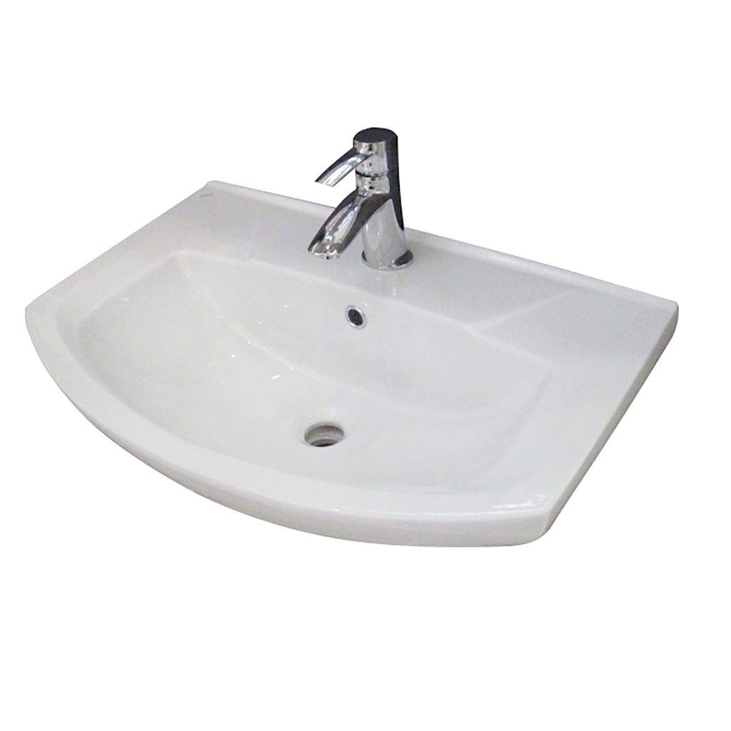 Раковина накладная, Элеганс-55, белая, Rosa