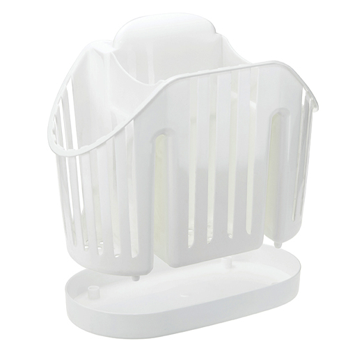 Сушилка для столовых приборов 3-х секционная, белый, 1/16