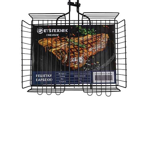 Решетка для барбекю SPETSTEXNIK корзинка малая 320*240*50 усиленная, 1/25