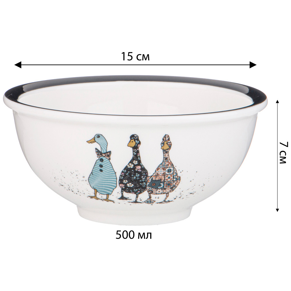 САЛАТНИК LEFARD, FAMILY FARM, 500 МЛ 15*7 СМ, МАЛ.УП.=2ШТ./КОР=32ШТ.