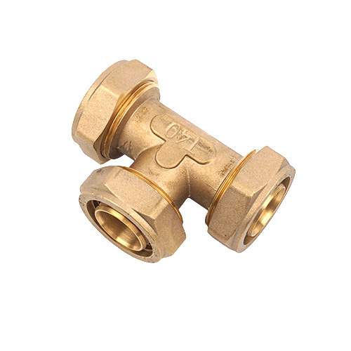 Тройник для мет. пл. тр. ТAEN, Корея, TR 40х40х40, 1/