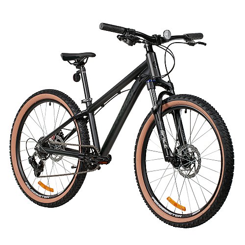 Велосипед STINGER 24" ELEMENT черный, алюминий, размер JR