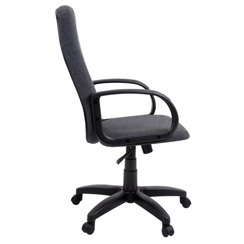 Кресло офисное, компьютерное TRON С1 ткань рогожка Prestige, 63.5х48х48 см, серый