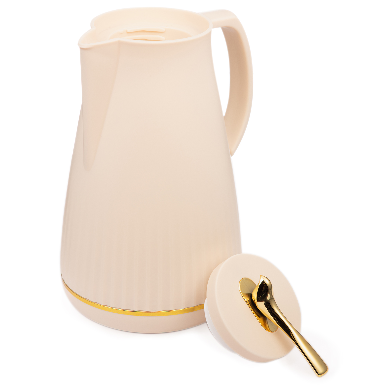 ТЕРМОС СО СТЕКЛЯННОЙ КОЛБОЙ, 950 МЛ, КРЫШКА С КЛАПАНОМ