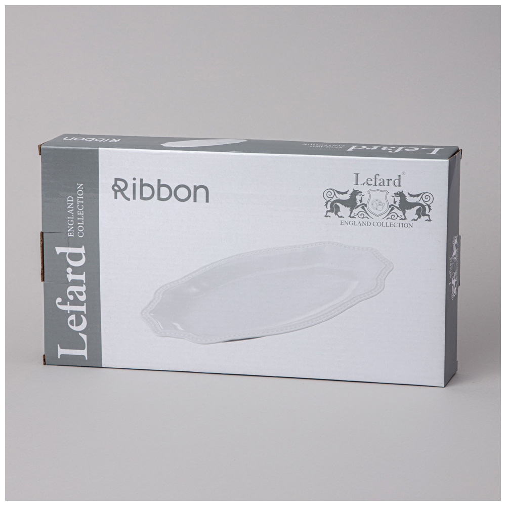 БЛЮДО ОВАЛЬНОЕ LEFARD, RIBBON, 30*16, 5*3 СМ, КОР=24ШТ.