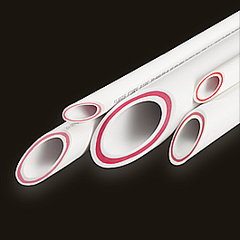 Труба 20*3, 4 PN25, арм. стекловолокно RUBIS SDR 6 PRO AQUA БЕЛЫЙ