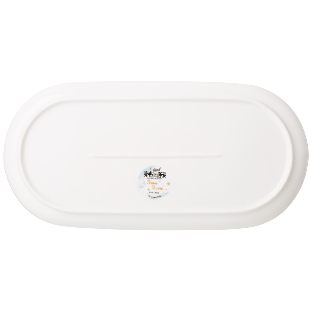 БЛЮДО ОВАЛЬНОЕ LEFARD, СНЕЖНАЯ КОРОЛЕВА, 30, 5 СМ, КОР=36ШТ.