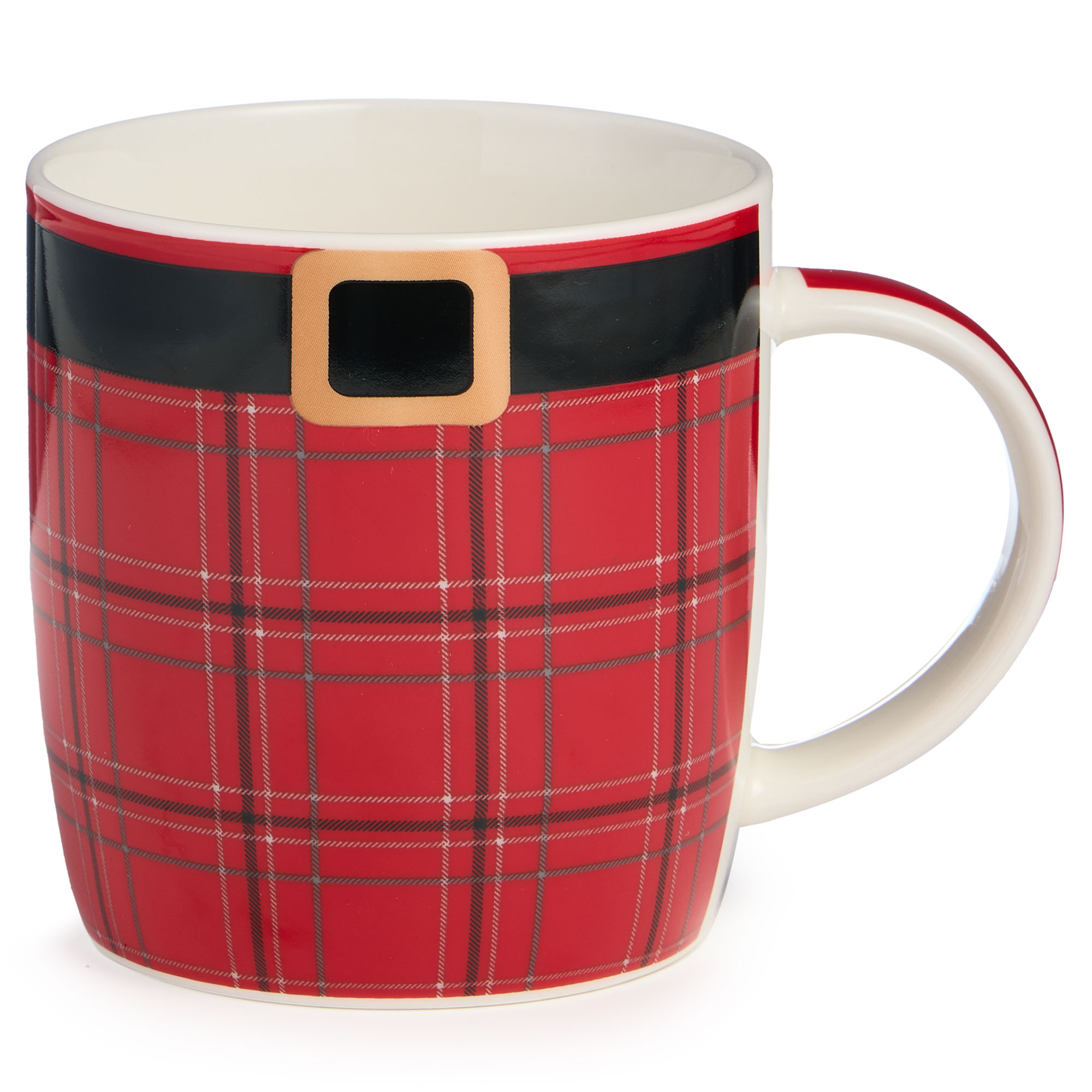 НАБОР ПОСУДЫ LEFARD, САНТА, 2 ПР., КРУЖКА 355 МЛ, САЛАТНИК 12, 5 СМ