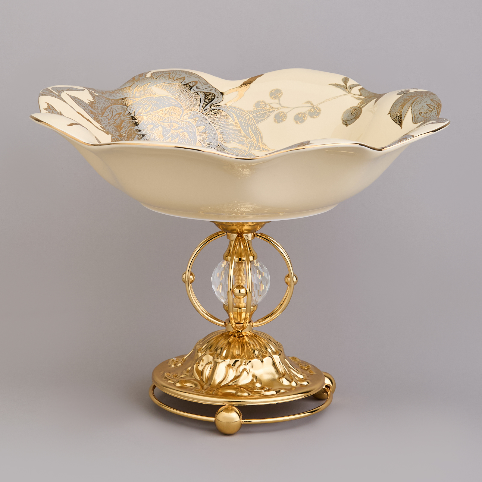 ФРУКТОВНИЦА НА НОЖКЕ 29*29*24 СМ