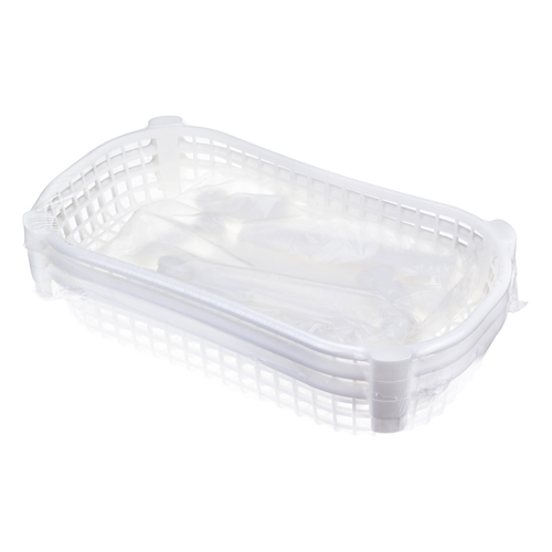 Полка овощная на колесах IDEA М 2730, 3 секции, белая