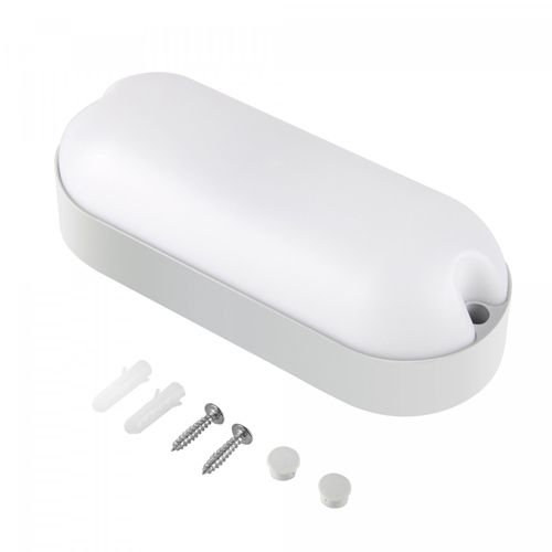 Светильник банный светодиодный влагозащищенный овал 14W, 6500К, 1200Лм, IP65, 158*85*38мм, VKL electric, 1/