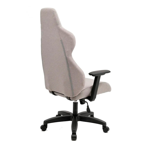 Кресло офисное, компьютерное TRON Gaming, рогожка, Prestige, светло –серый