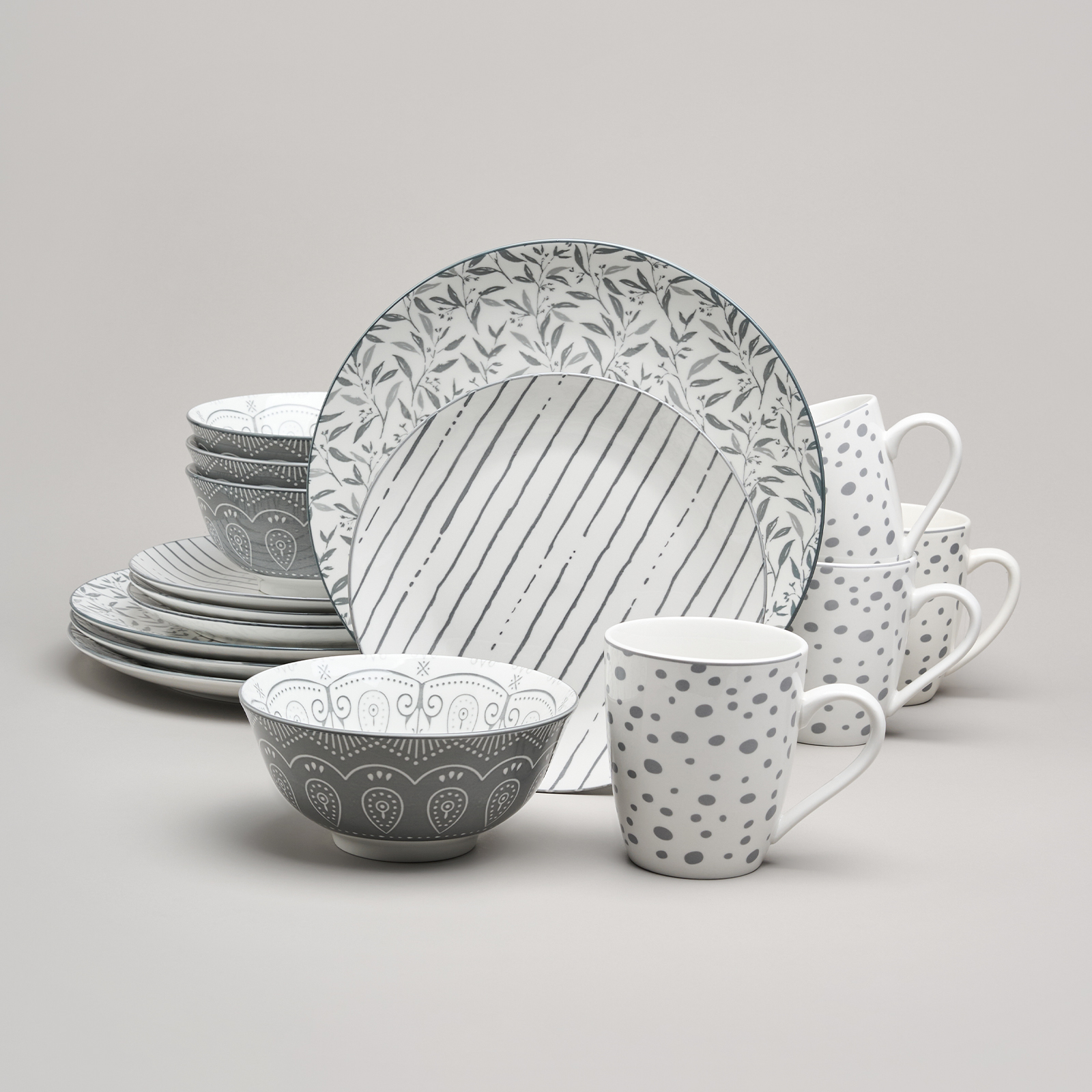 НАБОР ПОСУДЫ ОБЕДЕННОЙ BRONCO, DREAMS, НА 4 ПЕР. 16 ПР.