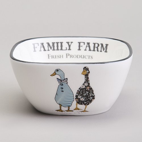 НАБОР САЛАТНИКОВ НА ДЕРЕВ. ПОДСТАВКЕ LEFARD, FAMILY FARM, 5 ПР. 30*19*6, 7 СМ, КОР=8НАБ.