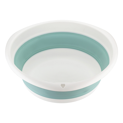 Таз складной 10 л IDEA ФЛЕКС М 2502, морская волна