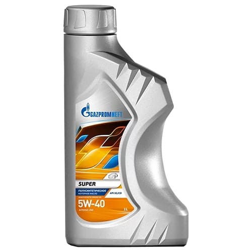 Масло моторное всесезонное 1,0л Gazpromneft Super 5W-40 п/синт, 1/12
