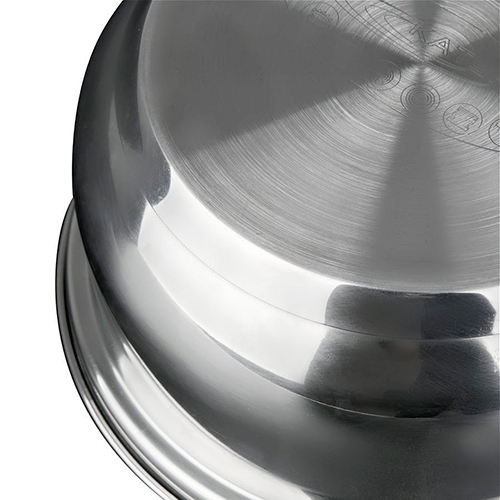 Ковш 1,6л нерж. с/кр, Гретта d-16 клёп. ручк Катунь, Россия, 1/4