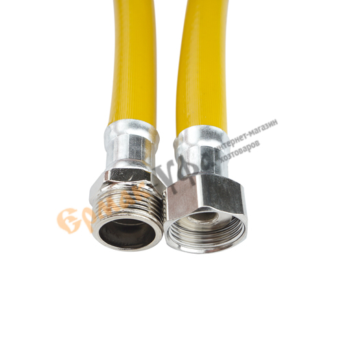 Подводка гибк. ДЛЯ ГАЗА ПВХ 1,0м г/ш 3/4 AQUALINK, 1/50