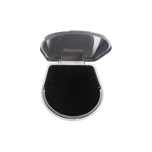 Контейнер для мусора с педалью 11 л, мраморный, 1/6