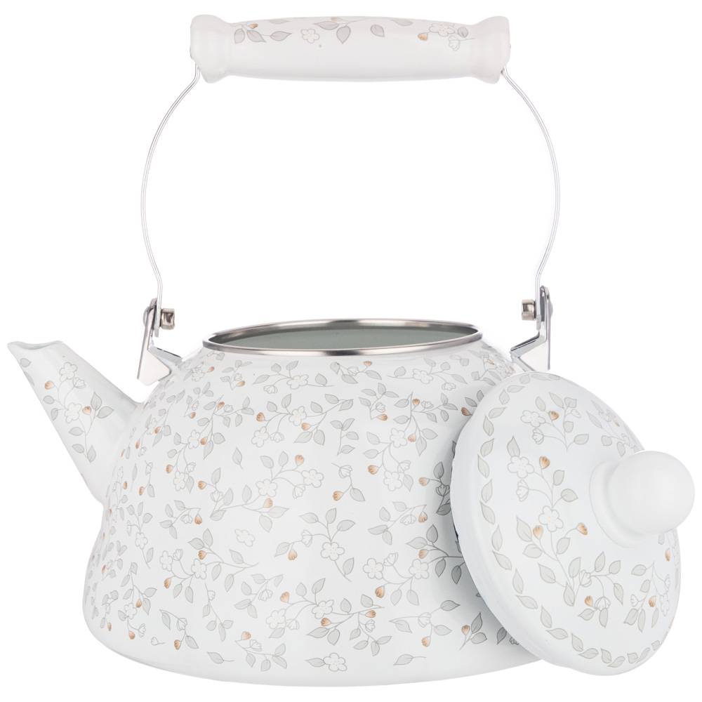 ЧАЙНИК AGNESS ЭМАЛИРОВАННЫЙ, СЕРИЯ, ВИВЬЕН, 3 Л