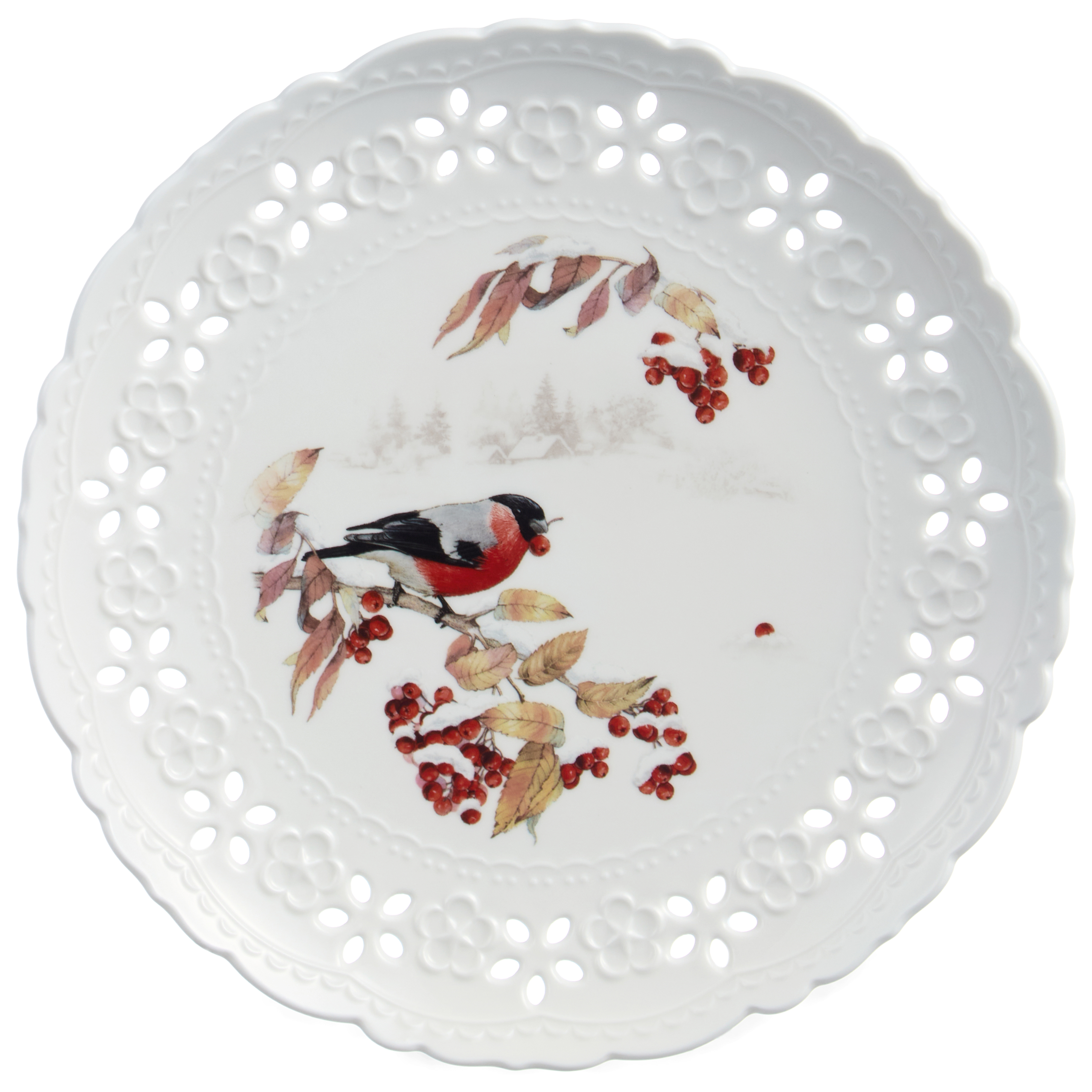 НАБОР ТАРЕЛОК ЗАКУСОЧНЫХ LEFARD "FOREST TALE" 20,5 СМ (КОР=18НАБ.)