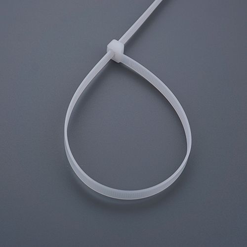 Хомут, стяжка, 500х7,6 нейлон белый 100шт/уп, 1/50