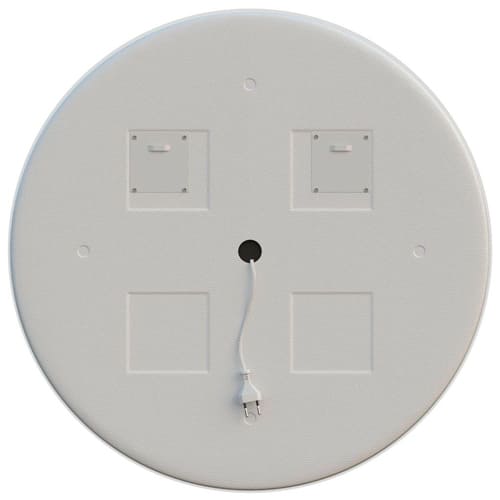 Зеркало MIXLINE, Перла, D770 сенсорный выключатель, светодиодная подсветка