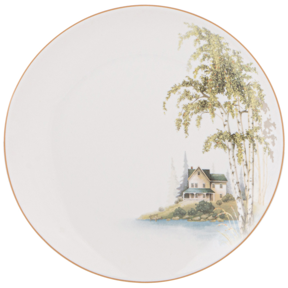 НАБОР ТАРЕЛОК ЗАКУСОЧНЫХ LEFARD, БЕРЕЗКИ, 2 ШТ. 20, 5 СМ, КОР=9НАБ.