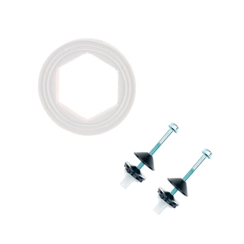 Арматура для компакт бачка, Псков, универ. 105. 56. 14. 3 хром кноп. бок. подв. , 1/22