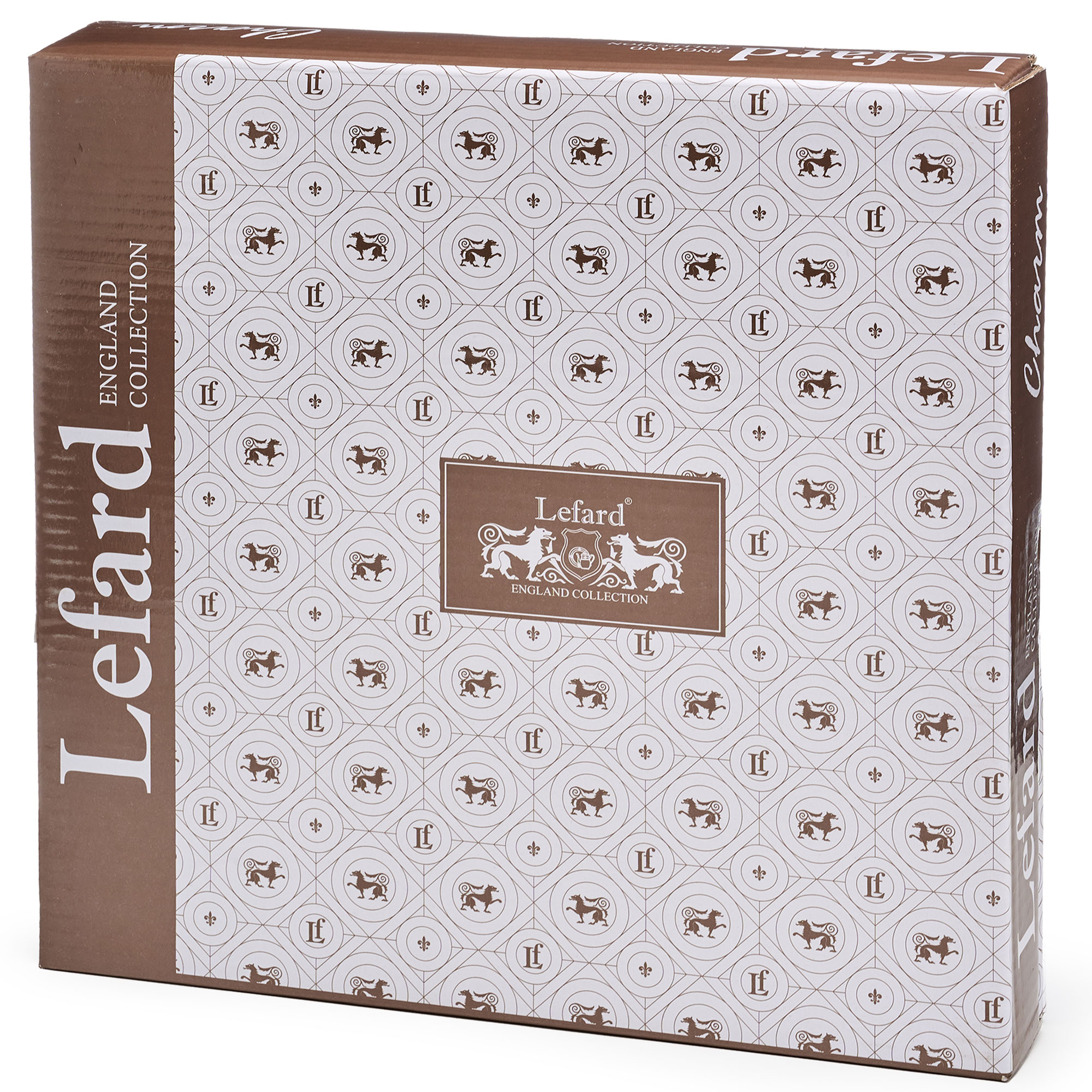 НАБОР ТАРЕЛОК ОБЕДЕННЫХ LEFARD, CHARM, 2 ШТ. 26*2, 5 СМ, ЗОЛОТО