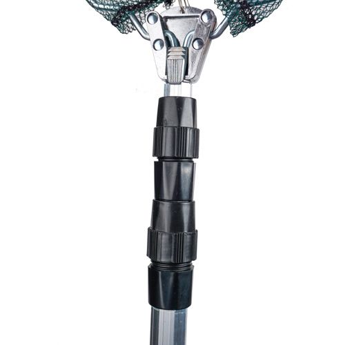 Подсак для рыбалки треугольный 45х50см телескоп ручка 60-140см, 1/100