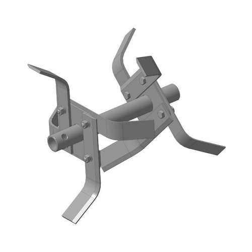Культиваторы (пара) к мотоблоку Крот, разборные вал 25мм, 300/290 в коробке